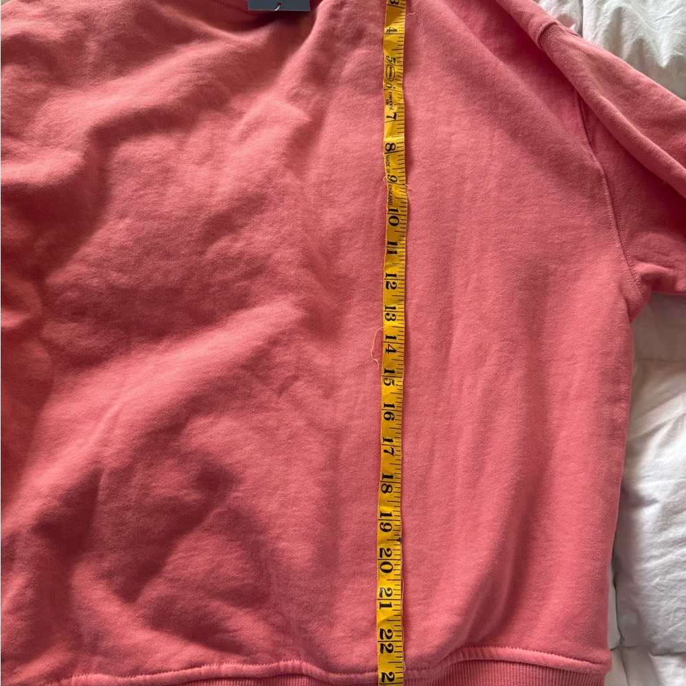 Universal Thread Size S Oversized Mon Chérie Pink Graphic Sweatshirt Sweetie - Picture 7 of 7